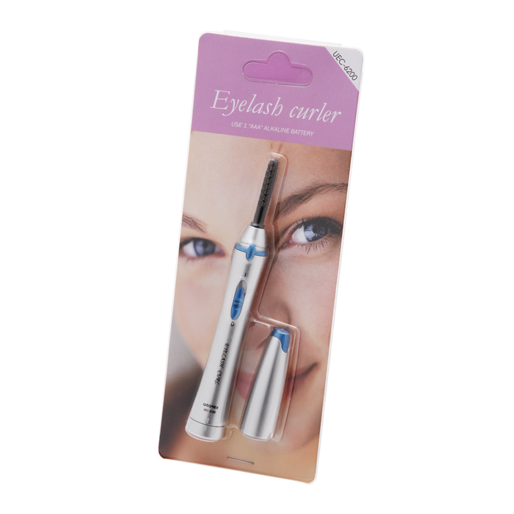 Battery powered eyelash curler